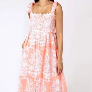 Juliet Dunn shoulder tie dress